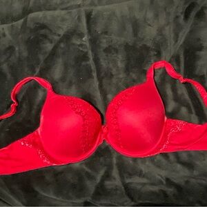 Victoria's Secret Red Lace Bra